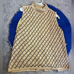 Turtle neck tank top tunic sweater!!
